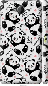 Чохол на Nokia Lumia 650 Панди "4318m-393-2448"