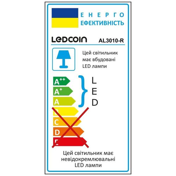 Світлодіодний накладний світильник Ledcoin AL3010-R 36 Вт 6500K | Зображення 1