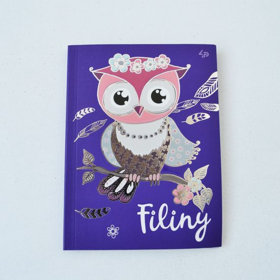 Блокнот 4Profi  "Filiny" grape 40 арк. формат А6 903726