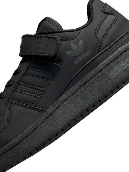 Чоловічі кросівки A-s Forum 84 Low All Black Whitek , В'єтнам 46 29 | Зображення 5