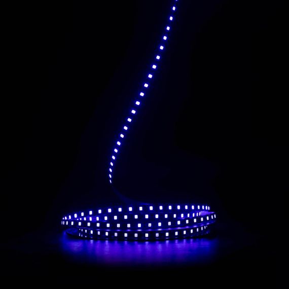 Світлодіодна LED стрічка PROLUM™ 5V IP20 2835\120 6ММ S-TYPE Series "S" Синій | Зображення 1