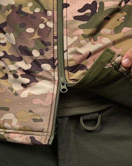 Демісезонна тактична куртка carrier (аналог uf pro) мультикам ВТ4373 | Зображення 6