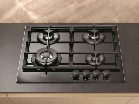 Варильна поверхня Whirlpool газова на склі GOA6425/NB1 | Зображення 1
