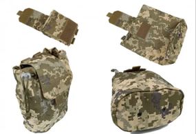 Підсумок для скидання магазинів піксель ЗСУ MM-14 (MOLLE, на тактичний пояс, розвантаження, РПС)