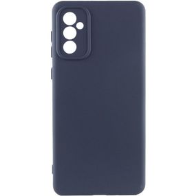 Чохол TPU GETMAN Liquid Silk Full Camera для Samsung Galaxy S24 FE Синій / Midnight Blue