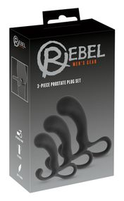 Набор массажеров простаты Rebel 3-piece Prostate Plug sexstyle