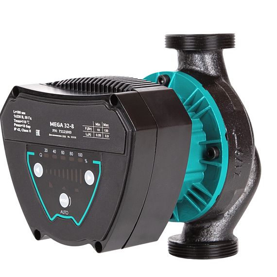 Циркуляційний насос Aquatica GPA25-6/180 IV енергозберігаючий, 6-90Вт Hmax 6м Qmax 92л/хв Ø1½" 180мм + гайки (774071) | Зображення 5