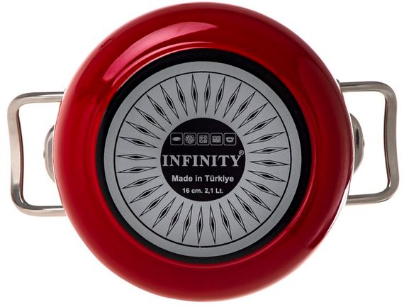 Каструля Infinity SCE-P450 Red (5 л) 22 см | Зображення 2