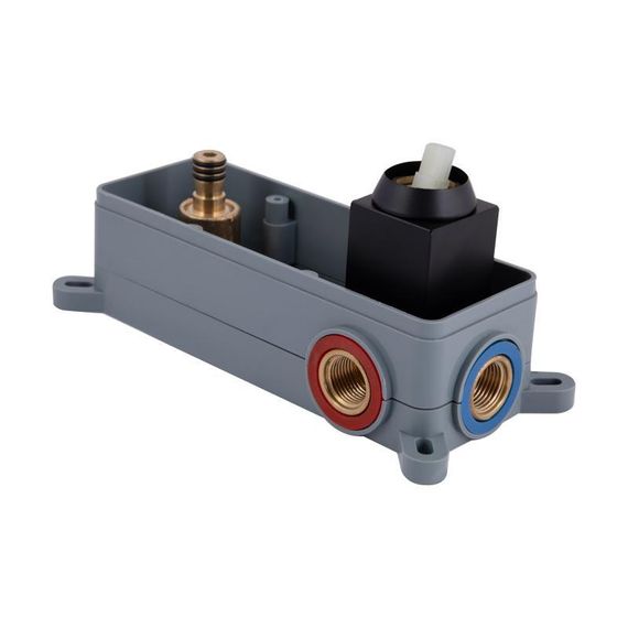 Смеситель для раковины Qtap Gemini скрытого монтажа QTGEM273BLM45694 Black Matt | Зображення 4