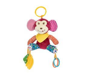 Подвеска на коляску с прорезывателем A-Toys SKK-056 Обезьянка