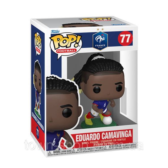 Игровая фигурка Эдуарда Камавинга Funko POP! 92729 серии " Футбол: Франция" | Зображення 1