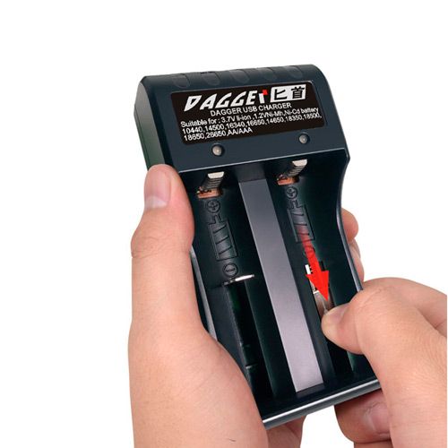 Универсальное зарядное устройство для 18650 Ni-MH Ni-Cd, USB, 2 канала | Зображення 1