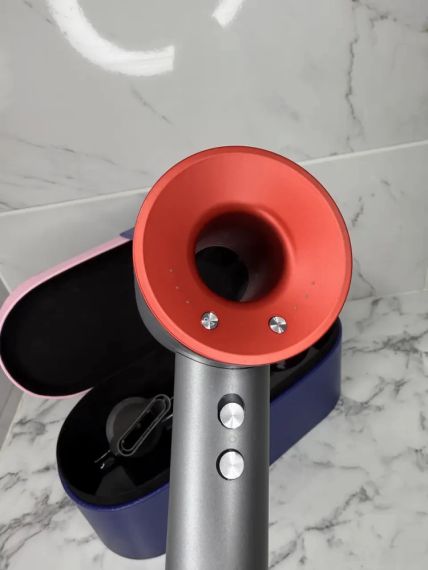 Super Hair Dryer Sakura фен с кейсом 1 насадка червоний | Зображення 4