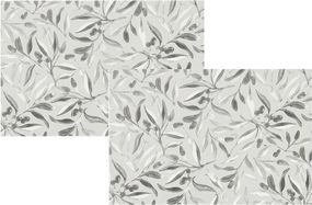 Набір сервірувальних серветок Ardesto Grey leaves ART15GL 30х45 см 2 шт
