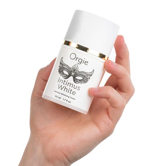 Крем для освітлення шкіри Orgie – Intimus White (50 мл) посиленої дії, підходить для всіх зон | Зображення 1