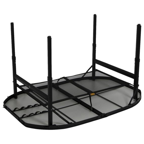 Стіл Bo-Camp Northgate Oval 120x80 cm Black/Grey (1404187) | Зображення 1