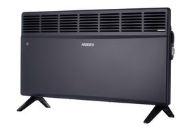 Конвектор електричний ARDESTO  CH-2500MCA, 2500 Вт, 25 м2, закритий нагрів. елемент, IP24, мех. керування, антрацит матовий (CH-2500MCA)
