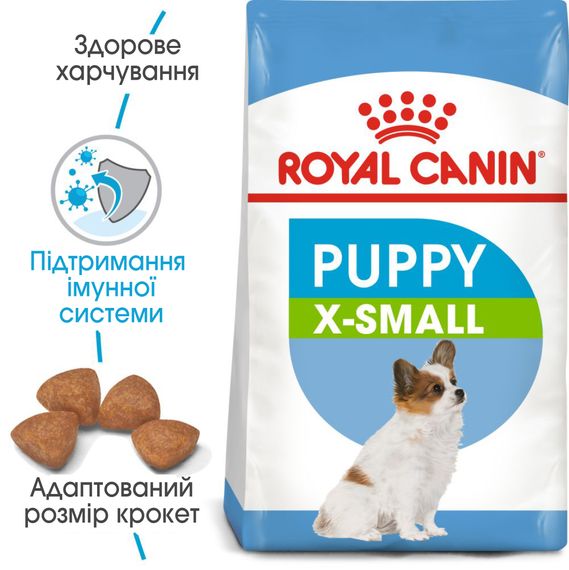Сухий корм Royal Canin X-Small Puppy для собак дрібних порід вагою до 4 кг до 10 місяців 3 кг | Зображення 3