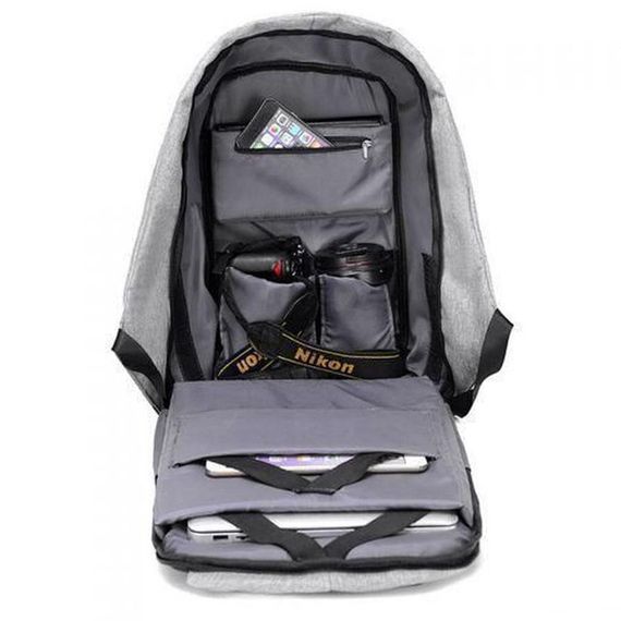 Рюкзак Travel Bag D3718-1. ZP-803 Колір: чорний | Зображення 2