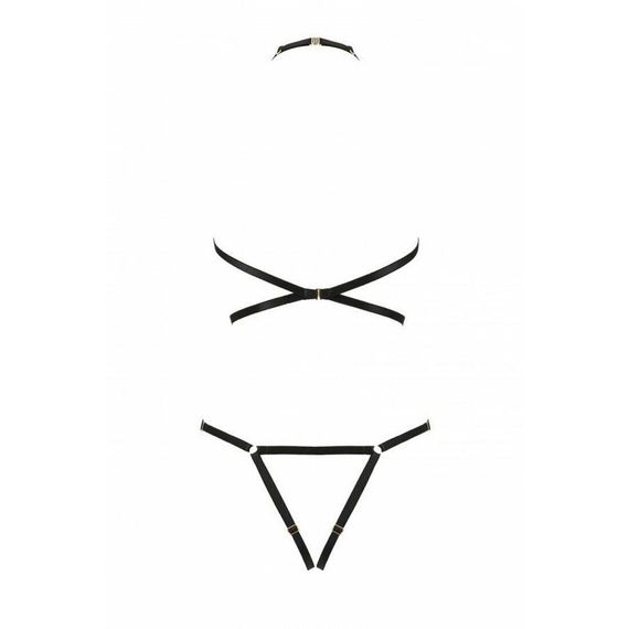 Женское боди-портупея Passion Exclusive Ivena XXL/XXXL, black Sex Aura | Зображення 5