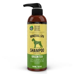Шампунь RELIQ Mineral Spa Green Tea с экстрактом зеленого чая для котов и собак 500 мл