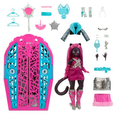 Кукла Monster High сюрприз Тайны Ужасного ужаса Секреты Кэтти Нуар (JBG82) | Зображення 1