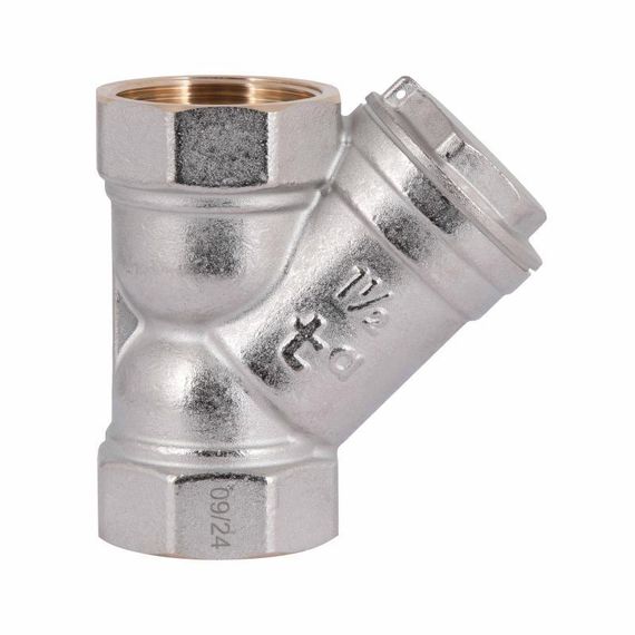 Фільтр грубого очищення Thermo Alliance Standart 1 1/2" В нікель для води косий TAS124W40 | Зображення 2