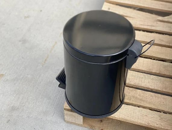 Відро для сміття з педаллю Mertinox 5 л чорне 4501.2028S.430.05 | Зображення 4