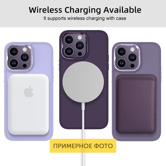 TPU чехол Bonbon Metal Style with MagSafe для Apple iPhone 16 Plus (6.7") | Зображення 2