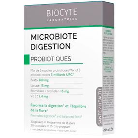 Пробиотик Biocyte Microbiote Digestion 30 Gel Caps