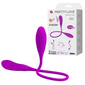 Гнучкий вібростимулятор унісекс PRETTY LOVE-Snaky Vibe, BI - 014327-3 sexstyle