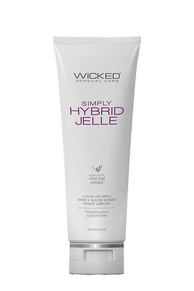 Лубрикант універсальний Wicked Simply Hybrid Jelle на водній/силіконовій основі, 120 мл sexstyle