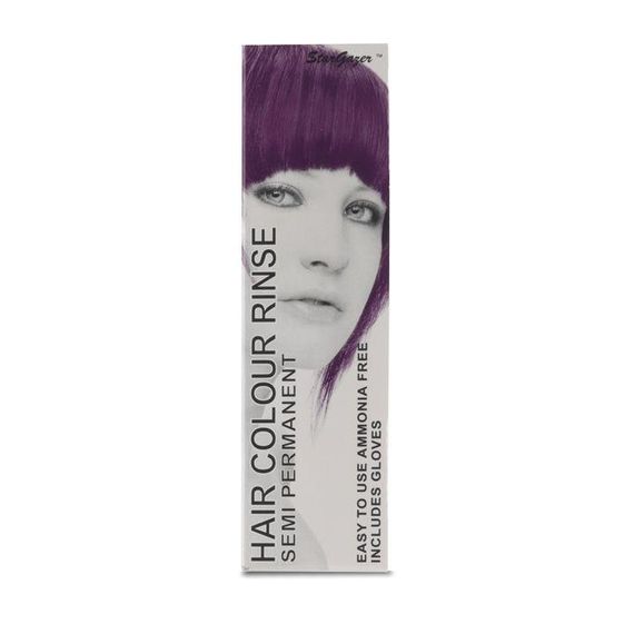 Краска для волос Мягкая фиолетовая Stargazer Semi-permanent hair colour Soft Cerise 70 мл | Зображення 5