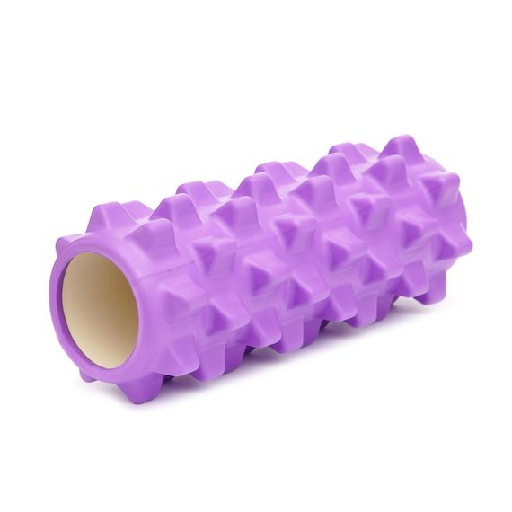 Масажний ролик Cornix EVA 33 x 14 см (валик, ролер) XR-0322 Violet | Зображення 4