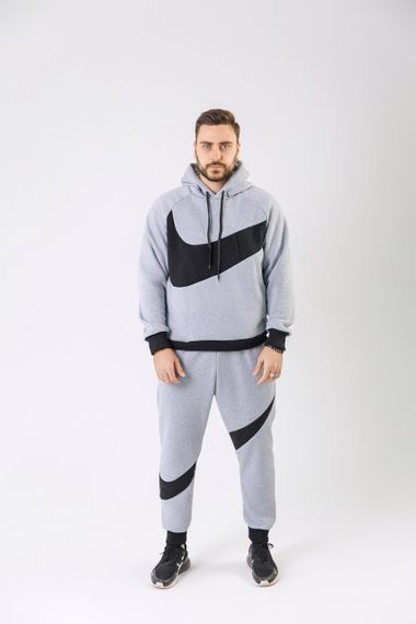 Чоловічий спортивний костюм Nike сірий | Зображення 1