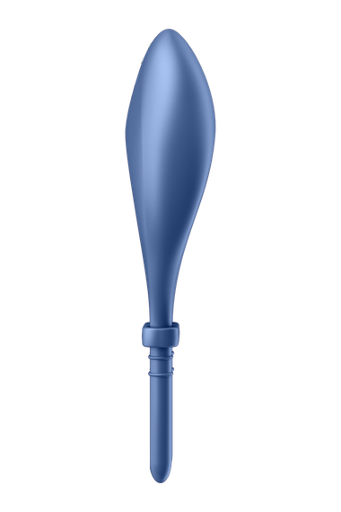 Эрекцинное виброкольцо с функцией управления телефоном Satisfyer Bullseye синий sexstyle | Зображення 4