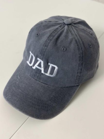 Кепка бейсболка парна (DadMom) Сірий Тато Dad 56-60р (8044) | Зображення 1