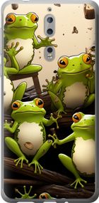 Чехол на Nokia 8 Жабки "5656u-1115-17620"