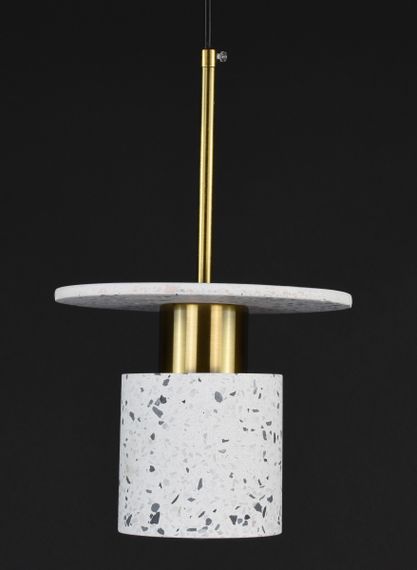 Люстра підвісна на 1 лампочку 27673 Латунь 37-180х20х20 см.