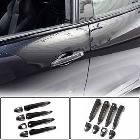 Накладки на ручки (Карбон) для Maserati Ghibli 2013-2023 рр
