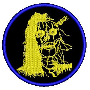 Шеврон Монстр (жовтий)