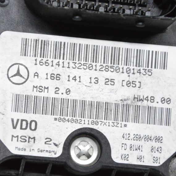 Дросельна заслінка Mercedes A-Class W168 1.4 / 1.6 дросель Мерседес а-клас A1661413125 | Зображення 3