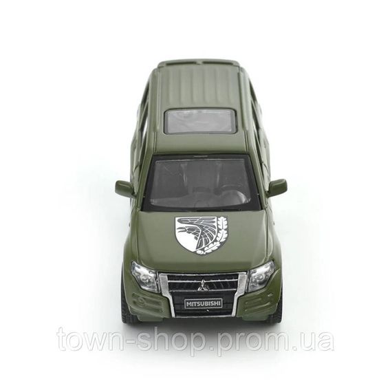 Автомодель серии "Шевроны Героев" Mitsubishi Pajero 4WD Tubro "93 ОМБр" 250283M | Зображення 4