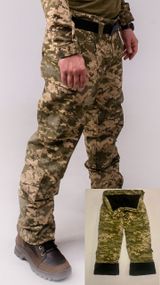 Зимние тактические брюки хаки утепленные