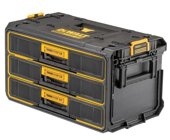Ящик DeWalt TOUGHSYSTEM 2.0 модуль на 3 ящики (DWST08330-1) | Зображення 1