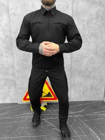 Костюм охрана  total black ОР3715