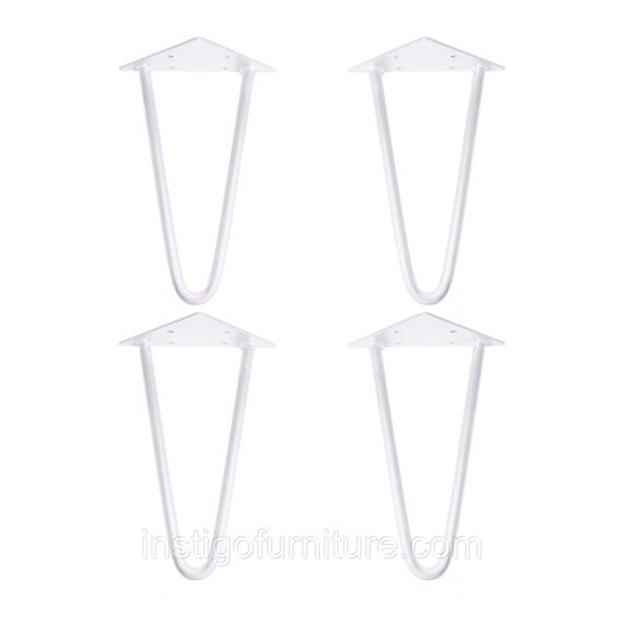 Комплект ножек шпилек из металла 200 мм 4 шт (1148) Белый