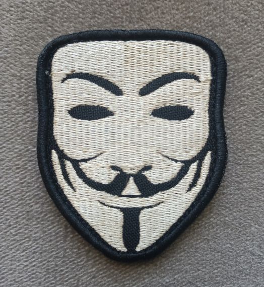Шеврон Маска Anonymous