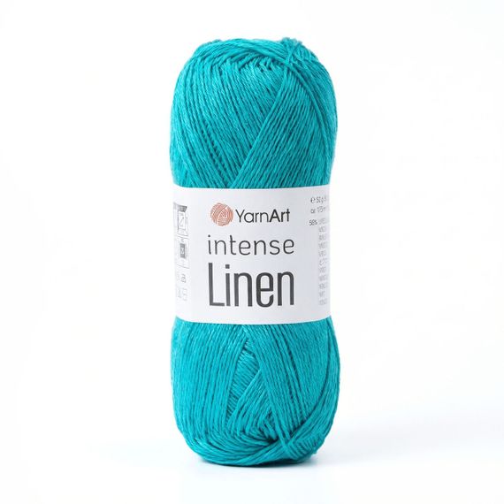 Пряжа Intense Linen 4129 (Інтенс Лінен) 45% льон 55% віскоза 50 г / 175 м (Fine)