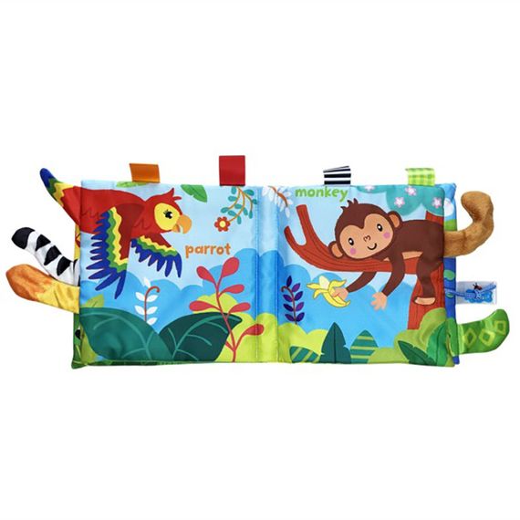 Інтерактивна розвивальна книжечка "Джунглі" MGZ-1219 | Зображення 2